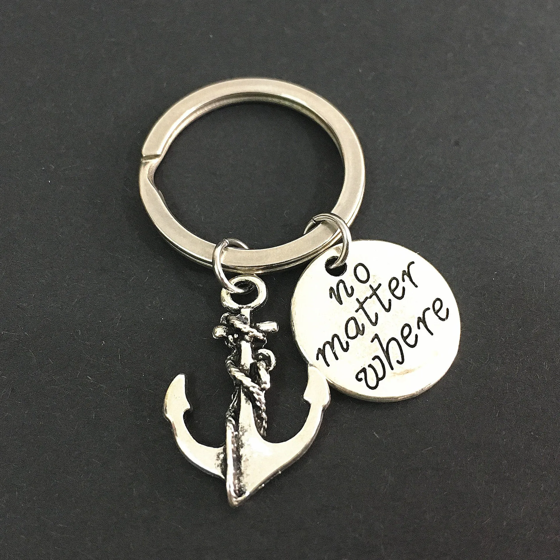 Новый горячий независимо от того где буквенный ярлык компас якорь руль