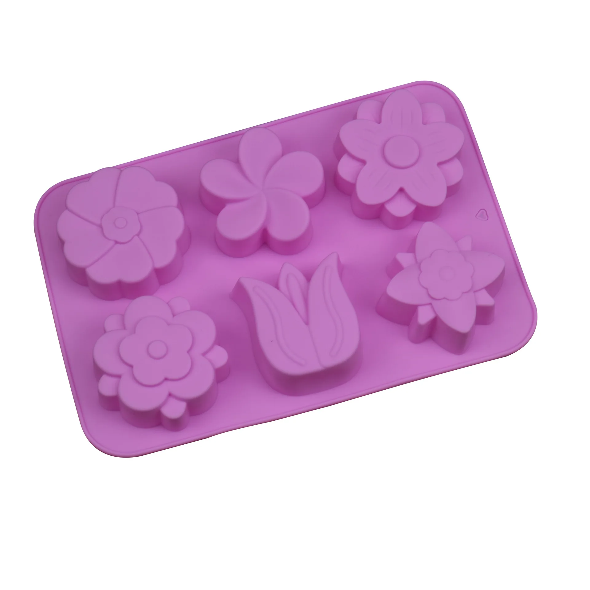 Форма для выпечки тортов силиконовая Необычные форма мыла рук в форме тюльпана