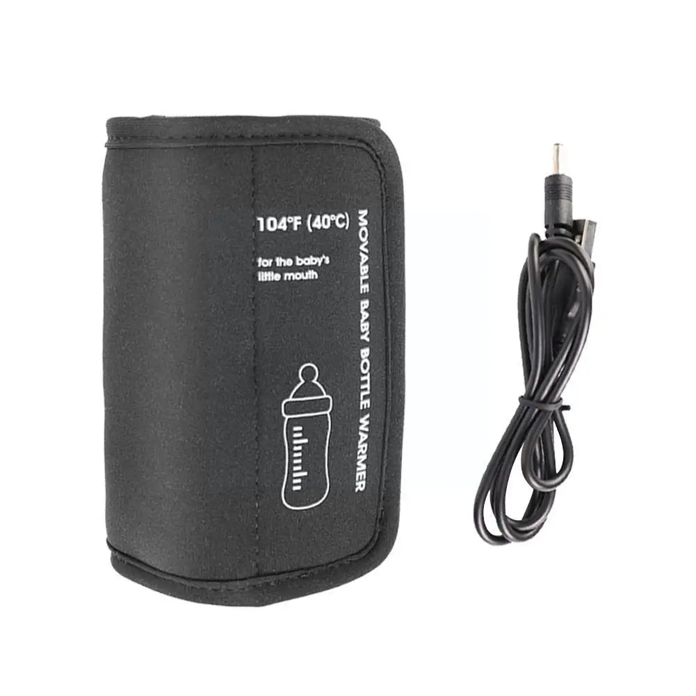 

Portable Car USB Baby Bottle Warmer Infants Kids Milk Insulated Heater Bag Thermostat Travel Preservation Heat U5O1