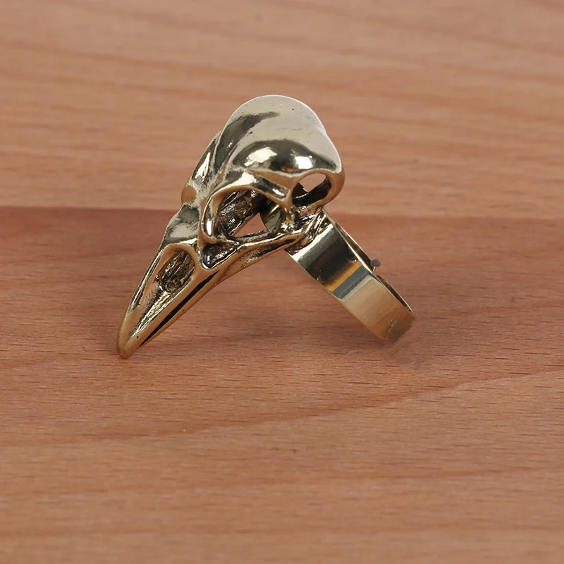 Специальный Птица Череп кольцо с изображением ворона в стиле панк ювелирные