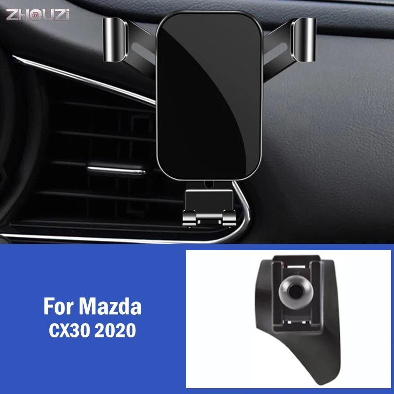 Car Mobile Phone Holder Special Air Vent GPS Mounts Stand Gravity Navigation Bracket For Mazda CX30 CX 30 2020 Car Accessories