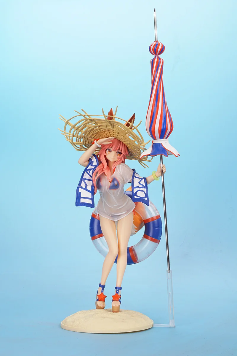 

38cm Fate Grand Order FGO Tamamo no Mae Anime Cartoon Action Figure quality New Collection figures for friends gifts