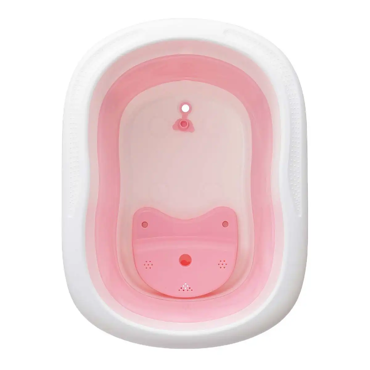 

Easy Folding Baby Bath Tub Foldable Baby Shower Tubs With Non-slip Cushion Eco-friendly Newborn Bathtub Adjustable Kids Bathtub