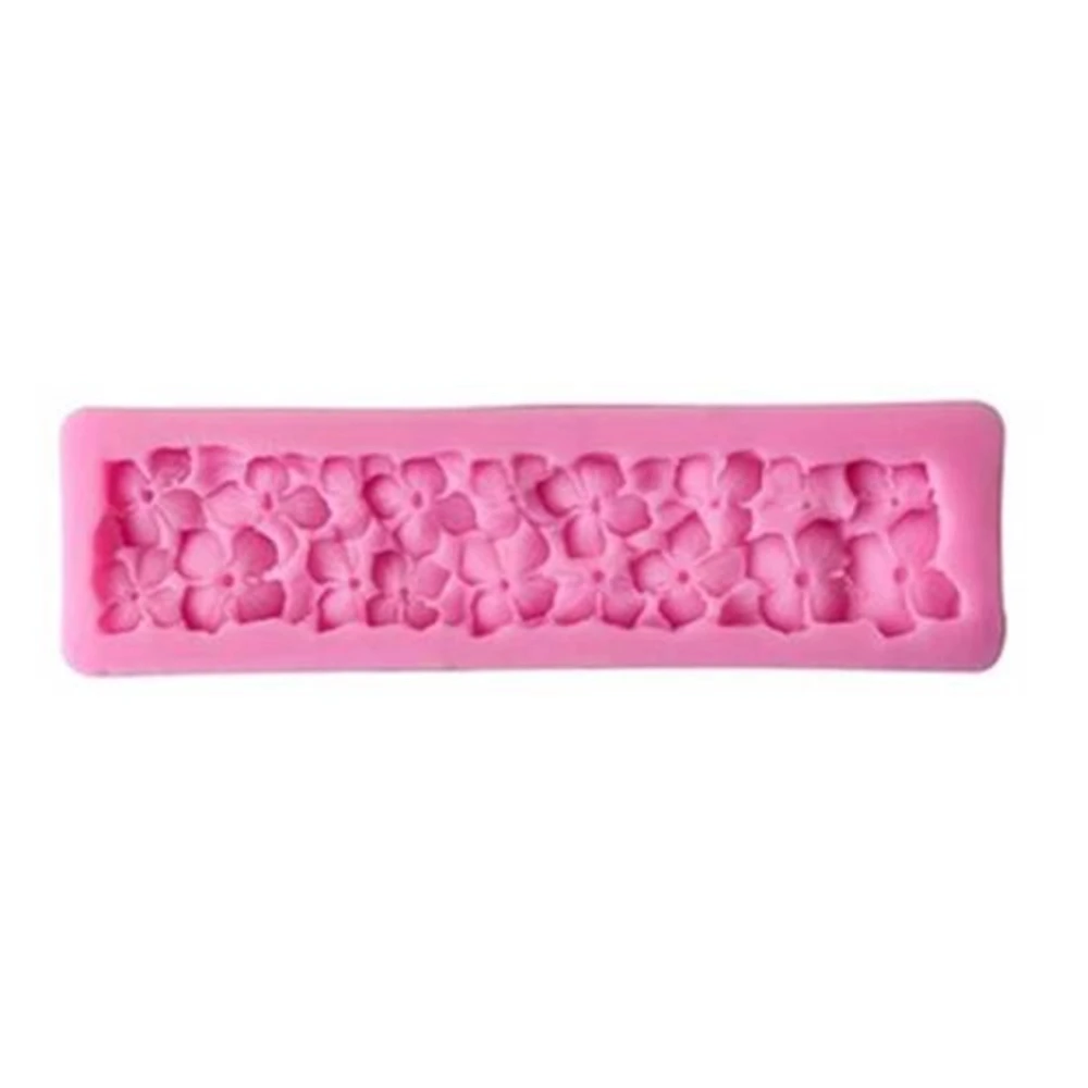 Модные 3D цветы силиконовая форма для торта сделай сам помадка торт шоколад