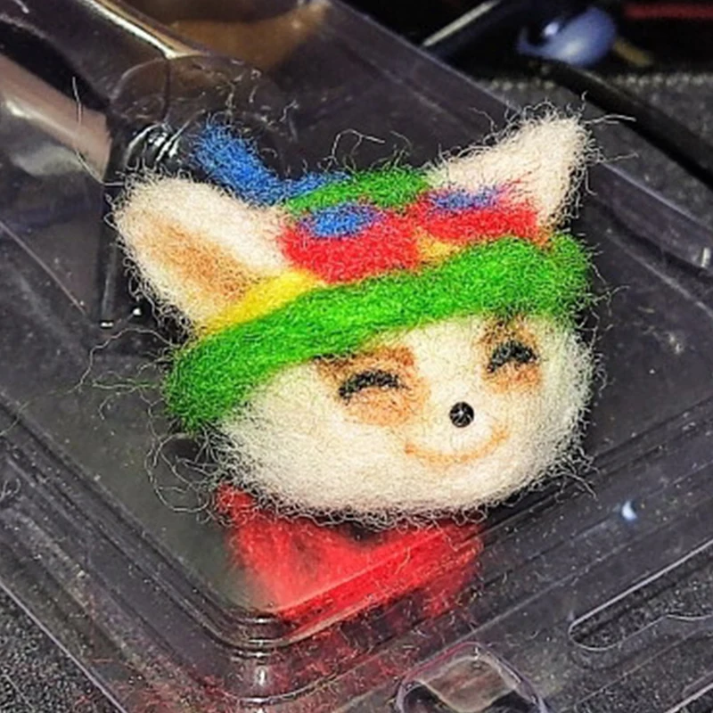 Needle Felting Kit Wool Tools Handmade Felt Set Fabric Materials Accessories | Дом и сад