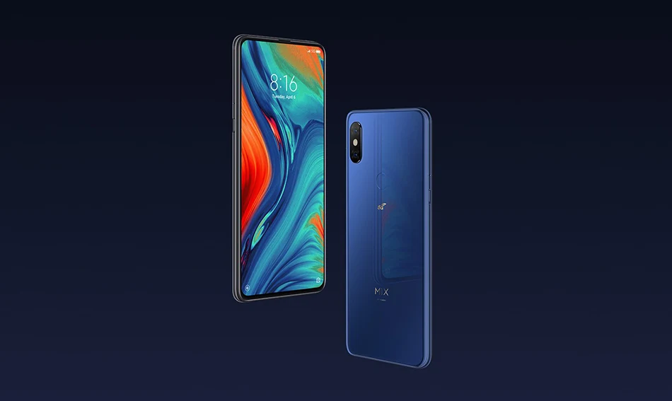 Глобальная версия Xiaomi mi x 3 5G Net 6GB 64 GB/6 GB 128GB rom Смартфон Snapdragon 855 6,39 ''3800 mAh MP фронтальная камера 5G