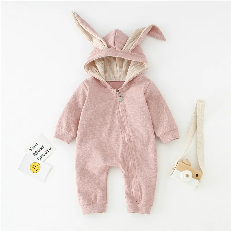 Ins children's newborn baby conjoined clothes Harlan romper infant kimono autumn and winter |