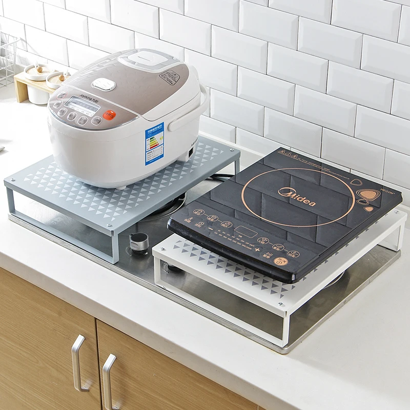 Кухонная индукционная плита кронштейн кованая железная газовая крышка Базовая