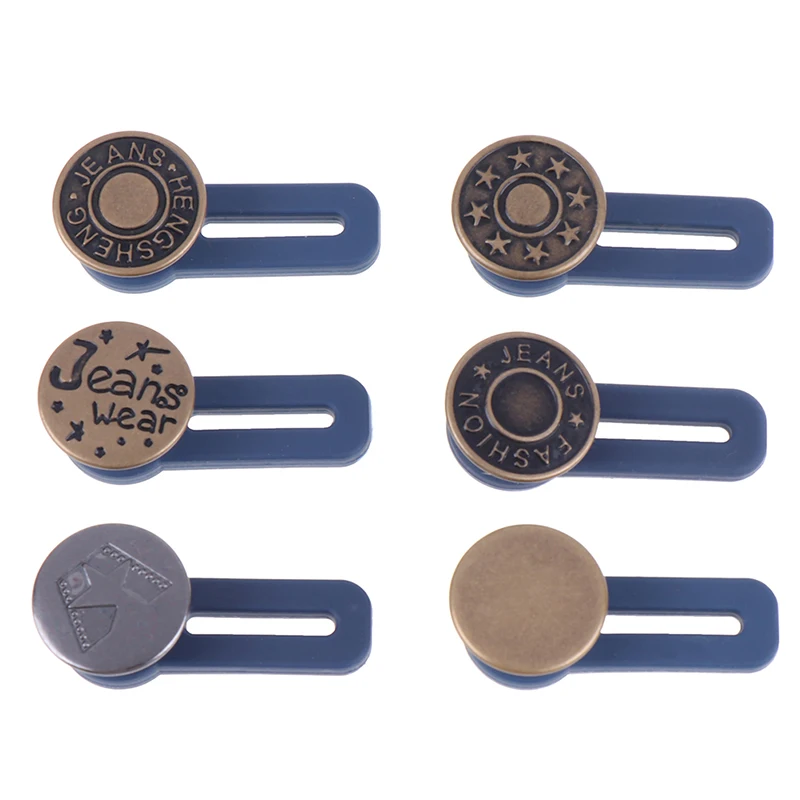 5 шт. джинсы выдвижная кнопка регулируемая разборка выдвижные талии
