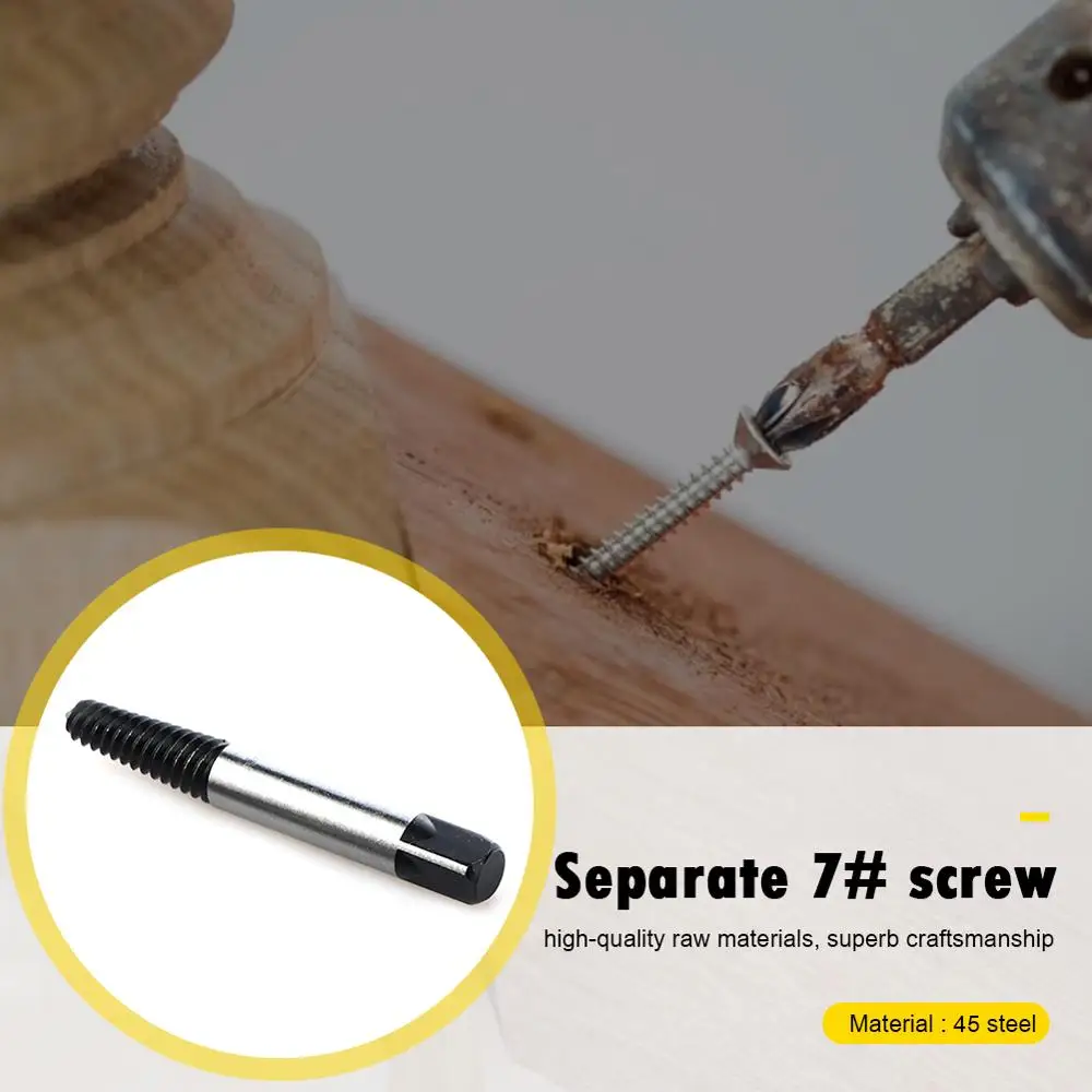 

Damaged Broken Screw Extractor Remover Drill Out Bit Set Household Metal Easily Handle Parts for Faucet Water Valve
