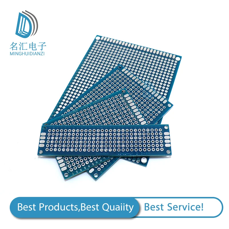 5 шт. двусторонняя печатная плата синий PCB 2*8 см 3*7 4*6 5*7 7*9 2 54 мм синяя для Arduino |