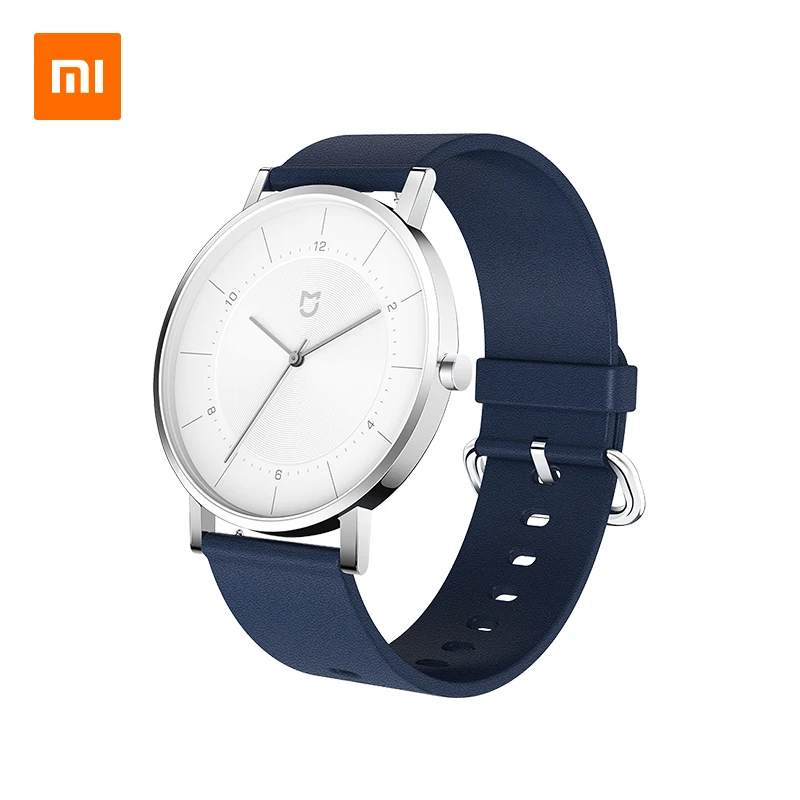 Xiaomi Mijia Mi QUARTZ Watch Classic 3ATM Waterproof 316L Stainless Steel Dial Genuine Leather Strap 2 Years Battery Life - Классические кварцевые часы Xiaomi Mijia Mi с водонепроницаемостью 3ATM, циферблат из нержавеющей стали 316L и подлинным кожаным ре