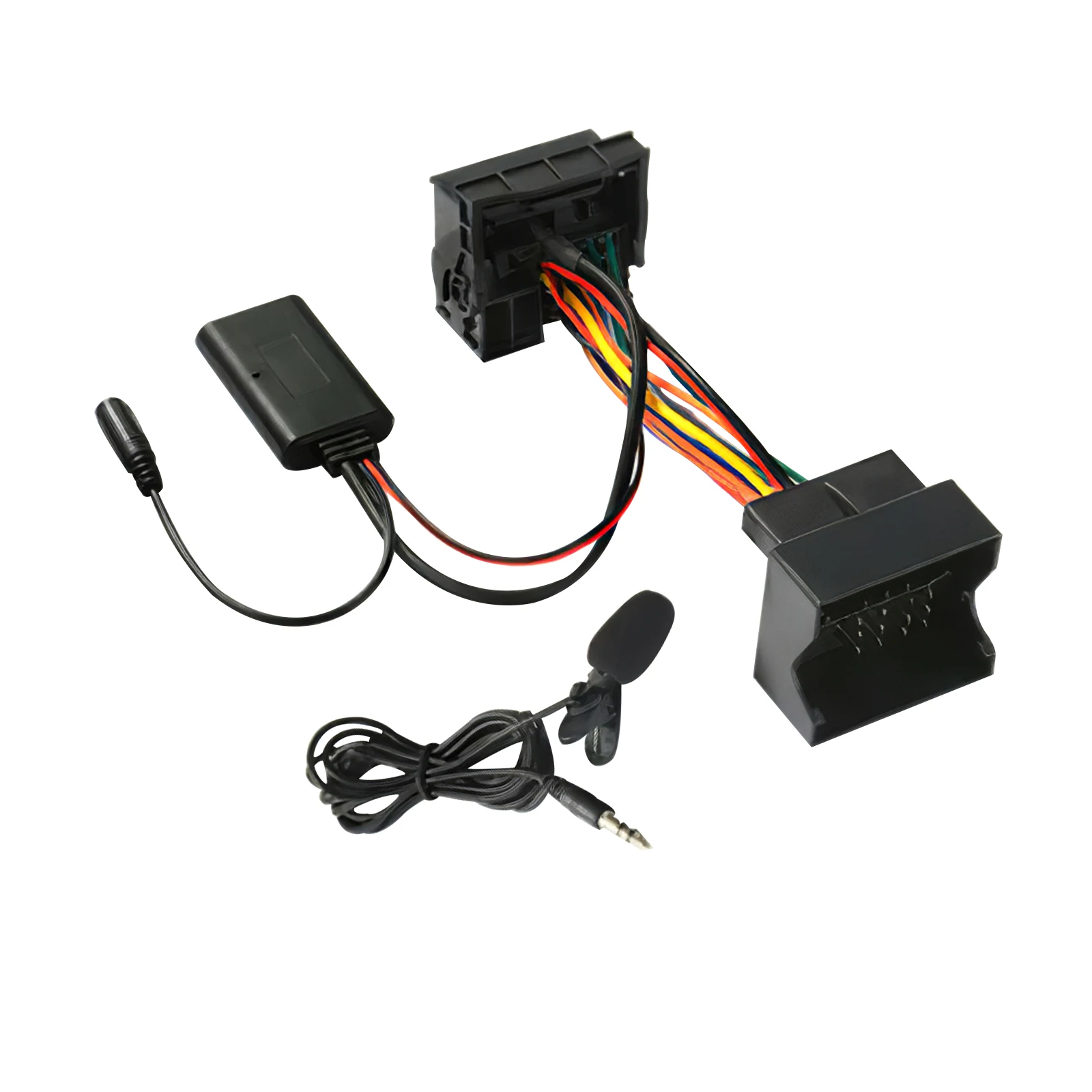 

Audio Aux Cable Adapter Bluetooth External Mic Black Connective Cable Practical Car Audio Cable for Opel CD30 CDC40 CD70 DVD90