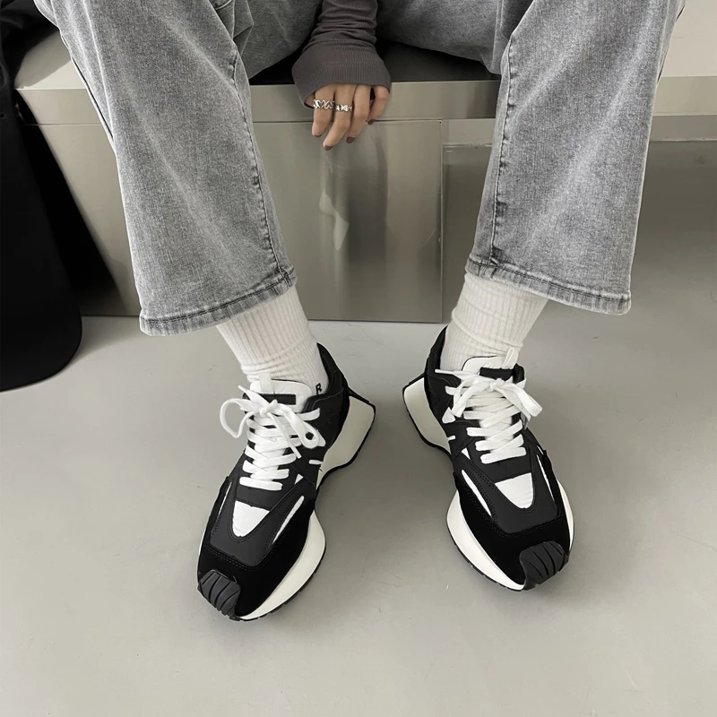 

Кроссовки женские на платформе, Вулканизированная подошва, толстая подошва, Повседневная модная спортивная обувь для тренировок, 2021