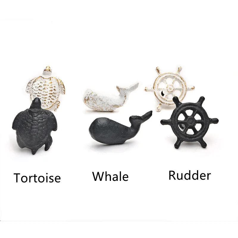 

Ручка для шкафа чугунная "Океан"