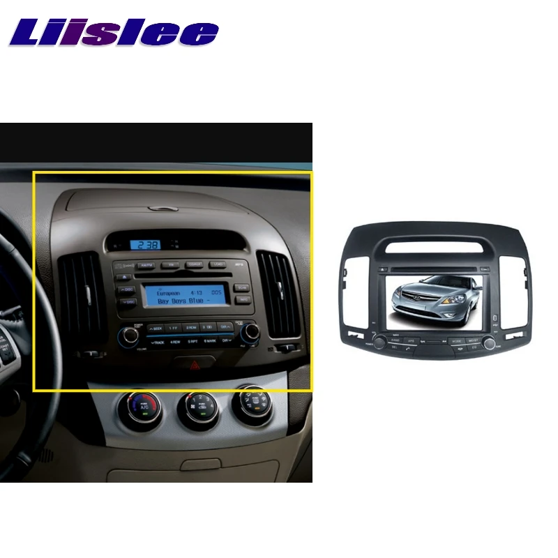 Автомагнитола LiisLee для HYUNDAI Elantra HD 2006 ~ 2011 мультимедийный ТВ DVD GPS Hi Fi радио стерео
