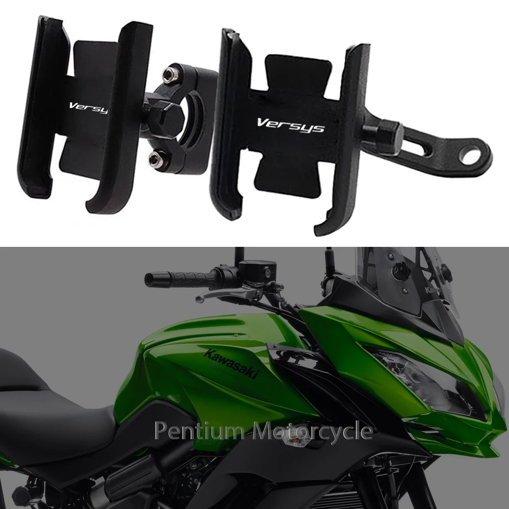 Подставка для GPS-навигатора на руль мотоцикла KAWASAKI Versys 650 1000 X300 Versys650 Versys1000 - купить