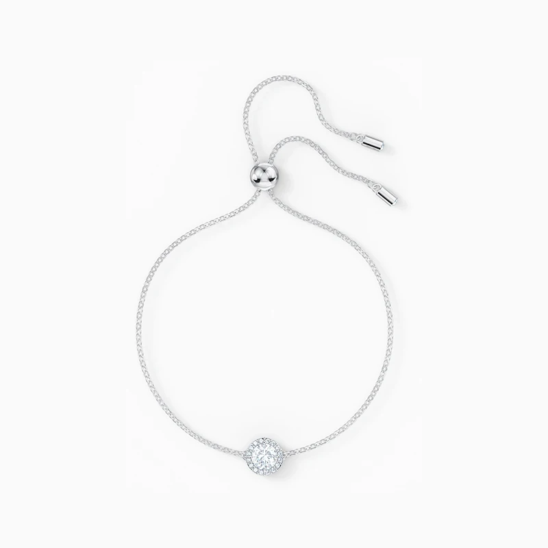 

2020 Fashion SWA New ANGELIC ROUND Bracelet Simple and Exquisite Round Decorative Slider Adjusting Bracelet Women's Jewelry Gift