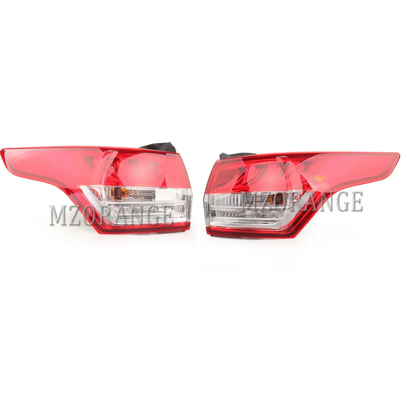 1 Pair MZORANGE для Ford Escape KUGA 2013- светодиодные ходовые огни задние фонари Лампа автомобили Противотуманные фары внешний Автомобиль Стайлинг - Цвет: 1 Pair