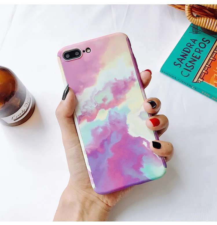 30 360 чехол с милым рисунком том Джерри для iPhone X, XR, XS, Max, 6, 6 S, 7, 8 Plus, 5, 5S, SE, тонкий жесткий чехол с изображением аниме i Phone Cat mouse, стекло - Цвет: 30