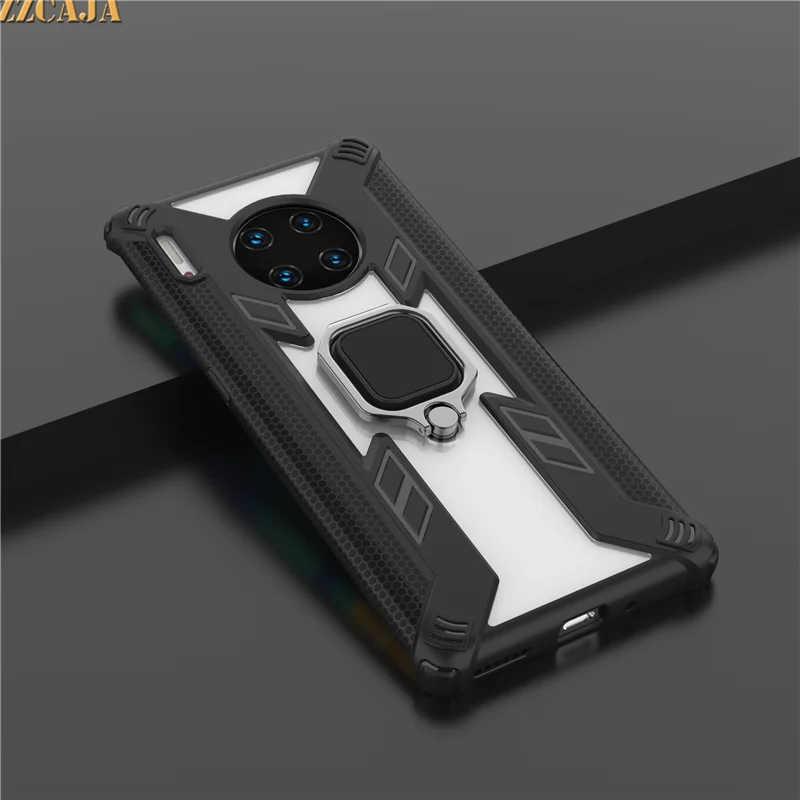 Роскошные Чехлы с магнитными кольцами для Huawei Mate 30 20 Pro 20X P30 P Smart Plus 2019