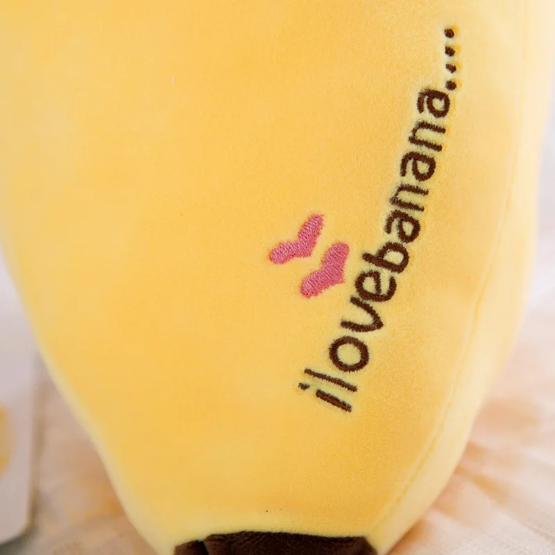 Креативная вниз хлопок имитация фруктов подушка банан милая плюшевая игрушка