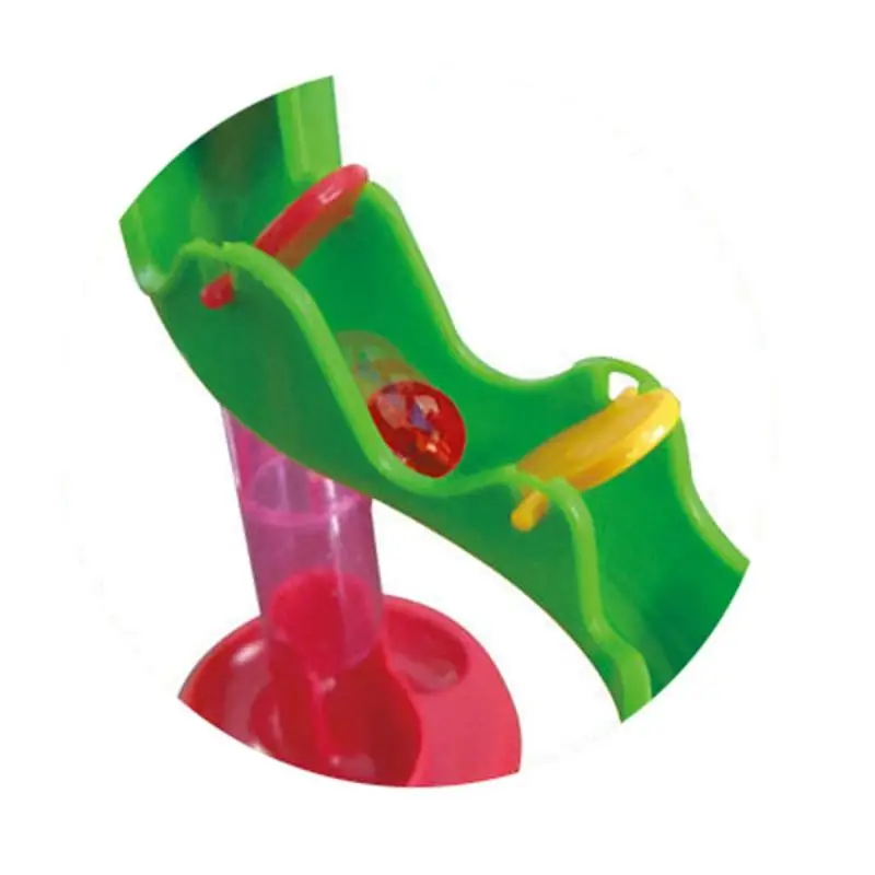 91 шт. Строительные блоки DIY мяч трек цепи мрамор гоночная башня игрушка детский