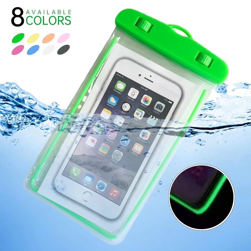 

Waterproof Phone Pouch Swimming Floating Airbag Swimming Bag Waterproof Mobile Phone Pouch Sports Pool Iphone 12 Pro Max