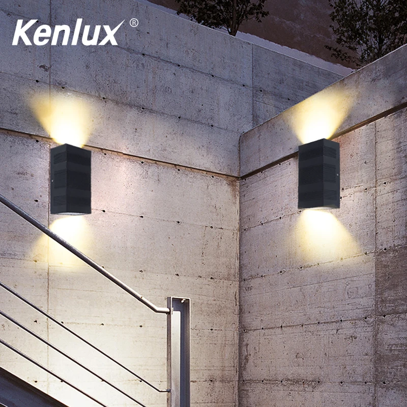 Светодиодный настенный светильник наружный водонепроницаемый IP65 COB