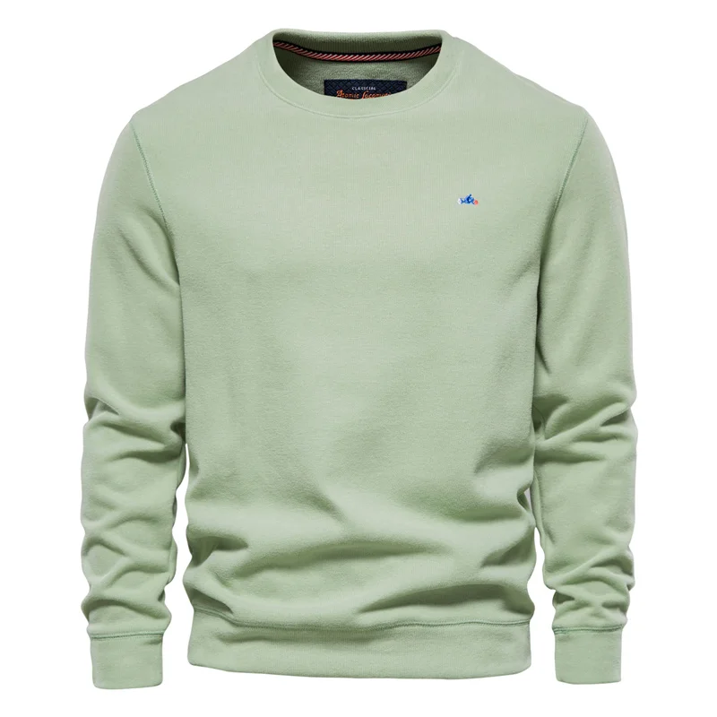 Мужской однотонный Свитшот BOLUBAO Повседневная Уличная одежда брендовый хлопковый