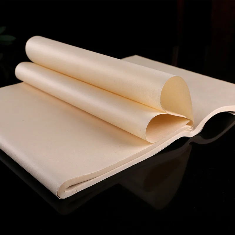 Beginner Calligraphy Raw Xuan Paper Rijstpapier Carta Di Riso Chinese Calligraphy Paper 100sheets/lot Thicken Papel Arroz