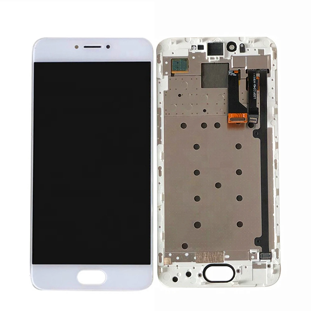 5," Amoled meizu pro 6 M570M M570C M570Q M570h ЖК-дисплей с аналогово-цифровой преобразователь для сенсорных экранов в сборе Замена экрана meizu pro 6s