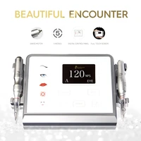 biomaser p1 permanent makeup machine device kit 12v coreless motor 5 mode intelligent digital touch screen machine tattoo set