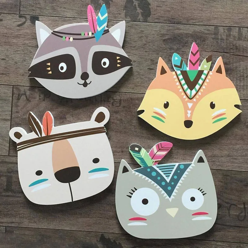 Деревянные настенные стикеры в скандинавском стиле креативные Декоративные