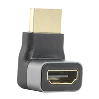 90 degree hdmi compatible extender adapter for ps4 hdtv projetor laptop monitor right angle male to female video converter