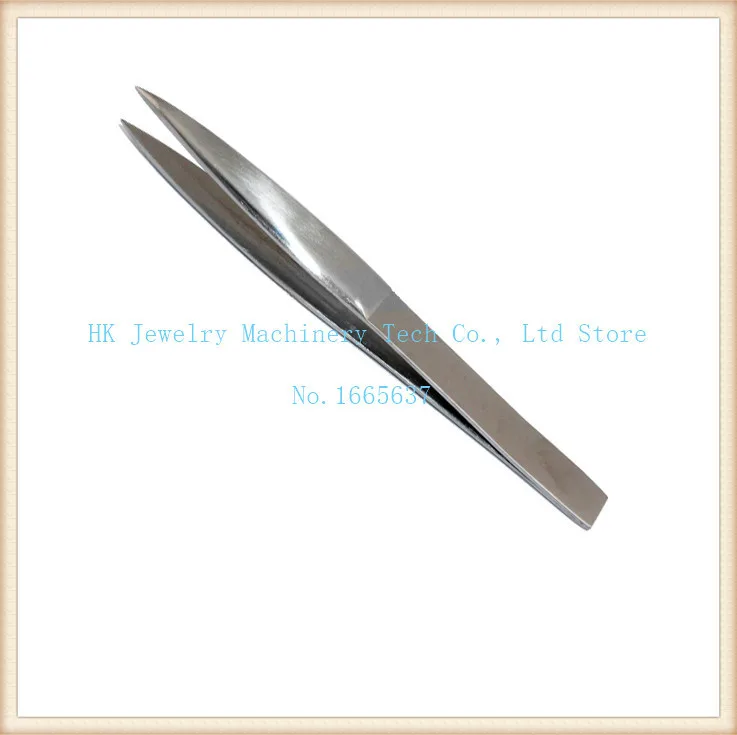 

160mm Stainless Steel Chain Tweezers For Jewelry Making Tool,Repair Pick-up Tools