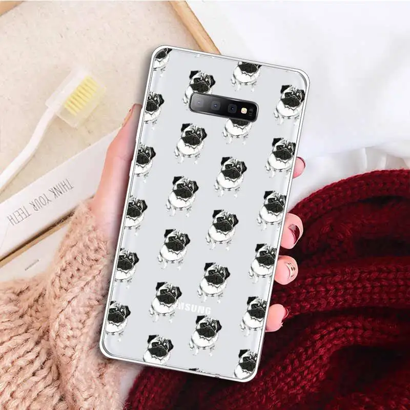 

leopard tiger cartoon animal Phone Case Transparent For Samsung Galaxy A 71 21s S note 8 9 10 plus 20 ultra