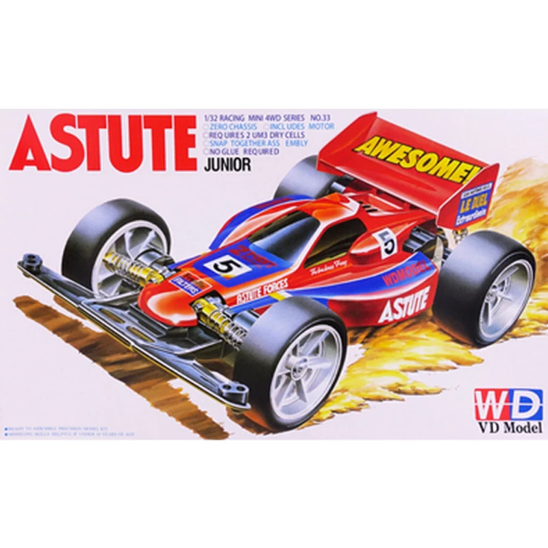 Бесплатная доставка ссамозакрывающийся крафт mini 4wd автомобиля/наборы супер