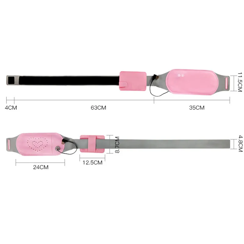 Здоровый тело с зарядкой через USB теплый пояс матки графеновые нагревательные