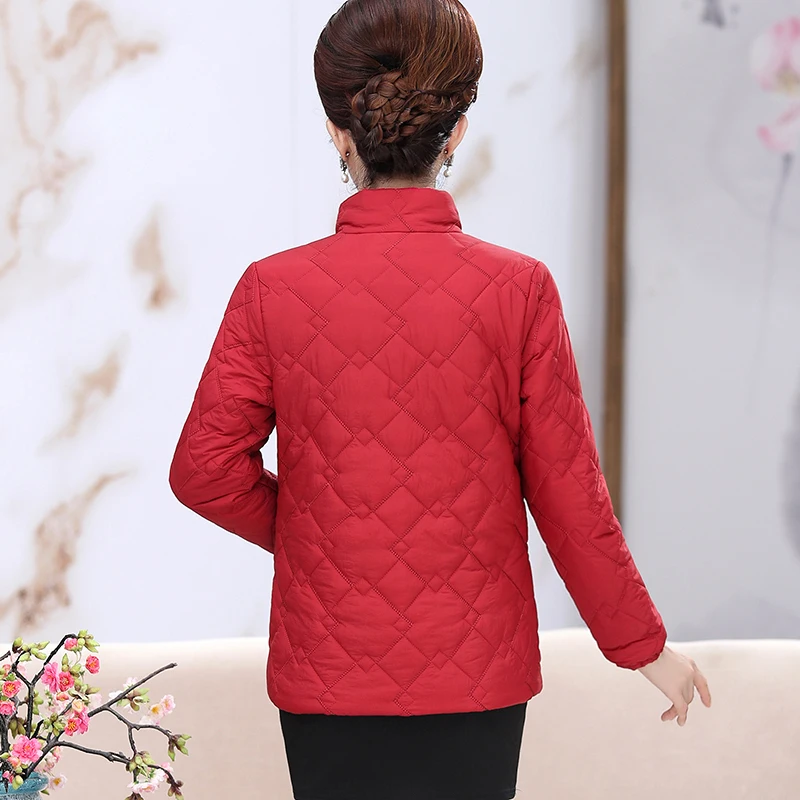 

Plus Size 4XL 5XL 2019 Winter Jacket Women 2019 Autumn Ultra Light Parka Short Coat Female Stand Down Cotton Jackets Clothes