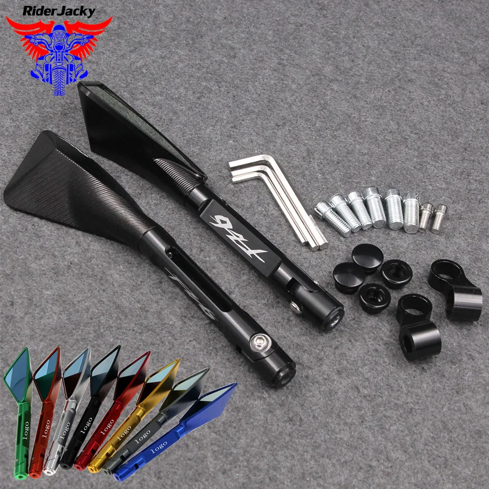 Мотоциклетное зеркало заднего вида RiderJacky для Yamaha FZ6 FAZER 2004 2010 2005 2006 2007 2008 2009 FZ 6