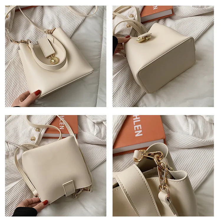 

Design Bag Women's Bag 2021 Fashion Simple Slung Bucket Bag