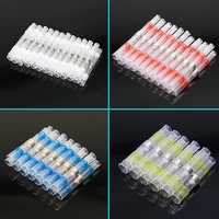 10pcs thermal shrinkage electrical car wires connector solder extrusion terminals block cable termination wireway clamping