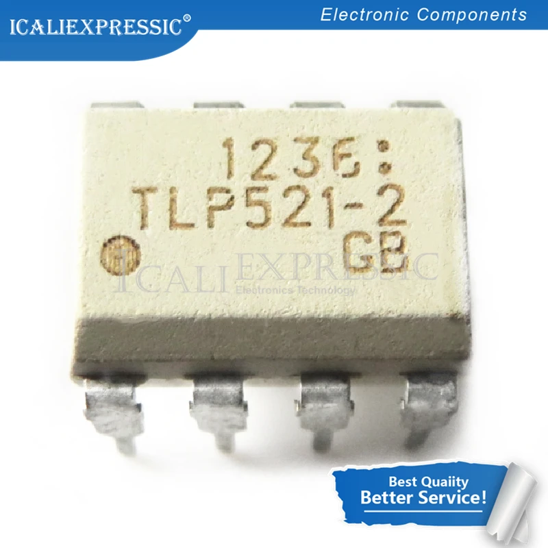 10 шт. TLP521 2GB 2 P521 DIP 8 SMD установка высокой плотности сквозное отверстие оптронную в