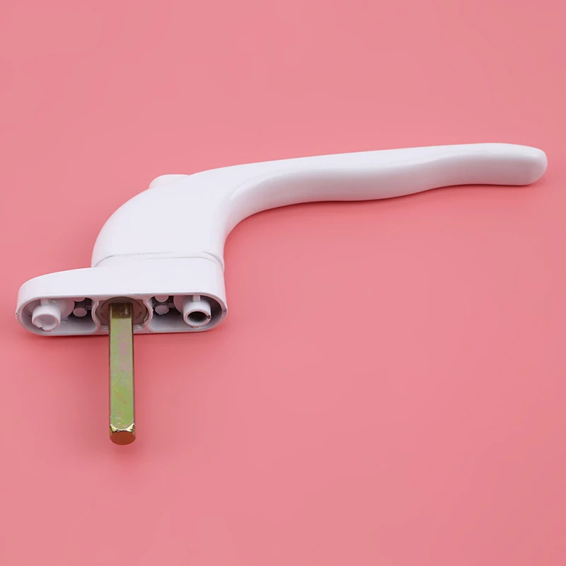 White Aluminum Alloy Window Handle with Locks Universal Door Key Locking For Double Glazing Turning | Инструменты