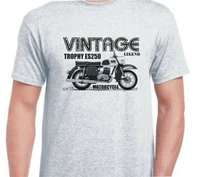 mz trophy es250 inspired vintage motorcycle classic bike shirt tshirt