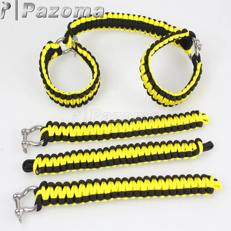 Заднее сиденье UTV ATV слайдер Паракорд захват ручка стержень тяги w/ D образное