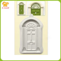 baking cakes silicone mold chocolate continental classical door into sugar gan peisi mould