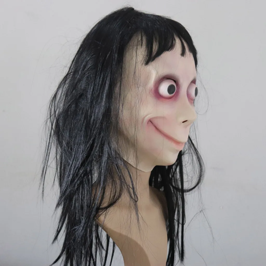 Маска для взрослых страшная силиконовая маска косплея на Хэллоуин лица деталь