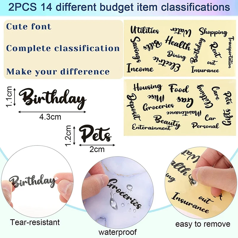 

Budget Binder A6 PU Leather Notebook Binder for Budgeting 6 Ring Cash Envelope Binder perfect for Home,Office,Meeting